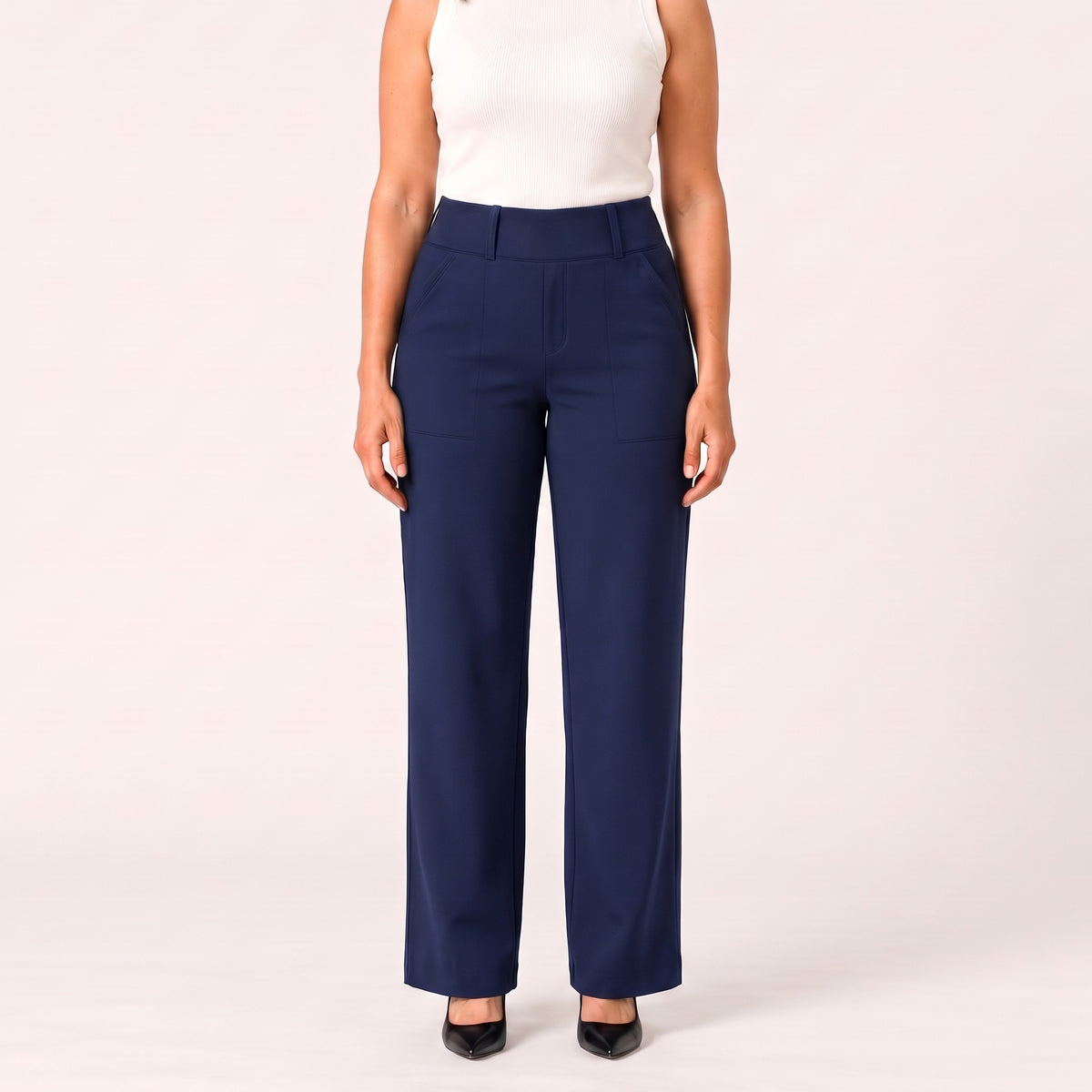 Sculpt Pant · Flat Front
