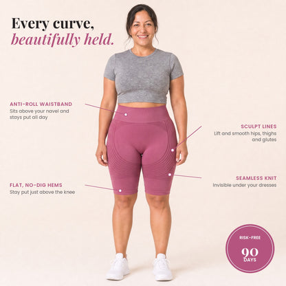 Sculpt Shorts · No Ride-Up